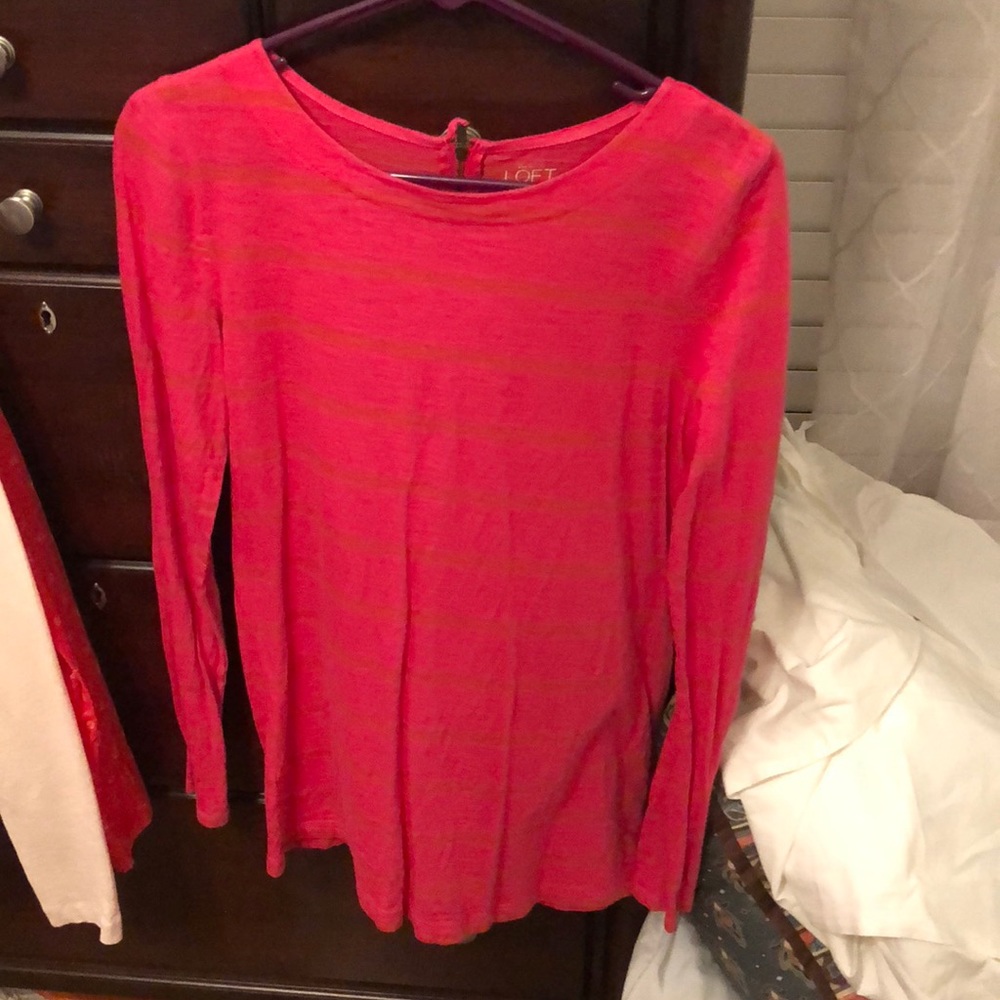 Pink loft top